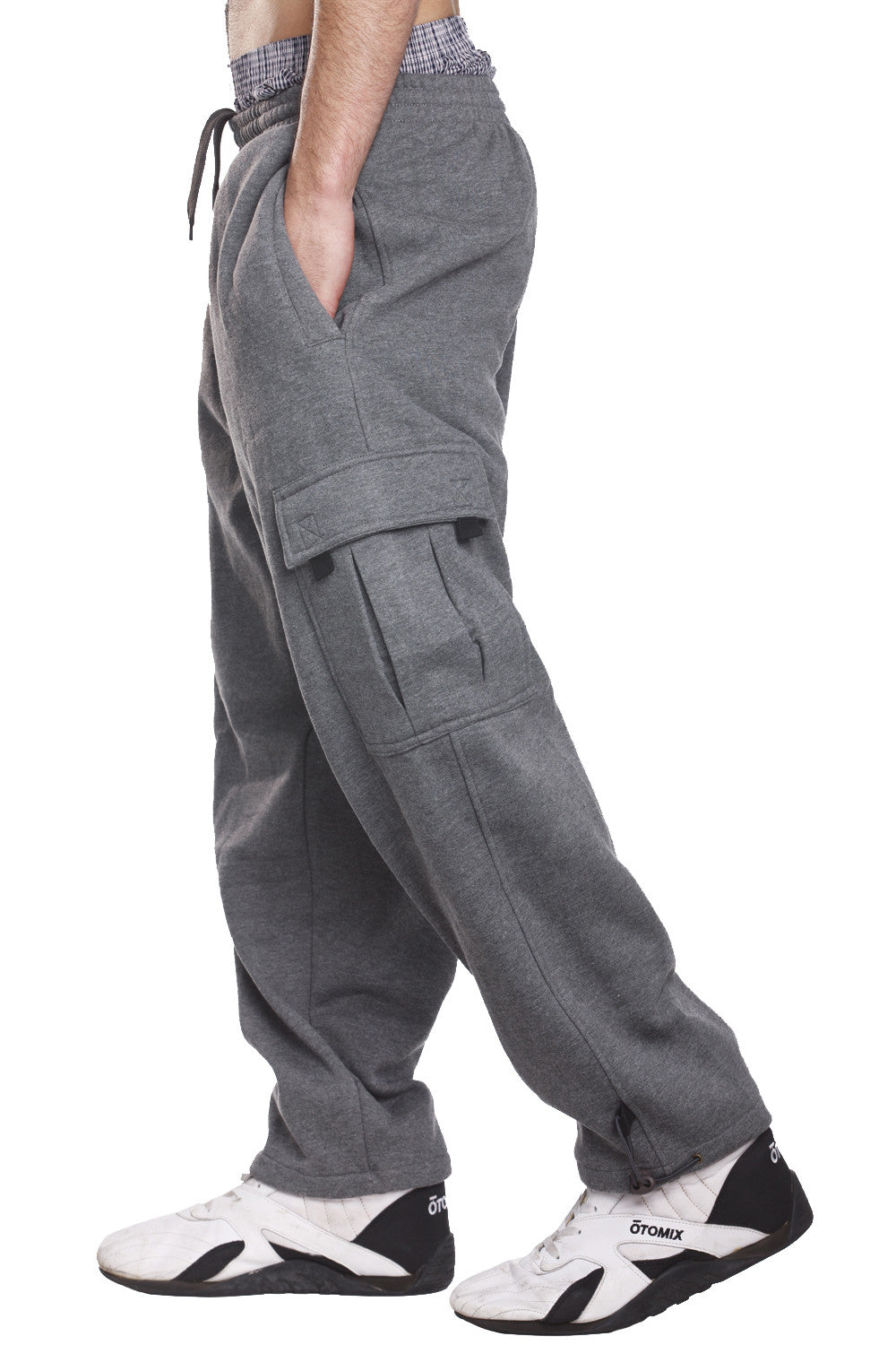 Fleece Cargo Pants